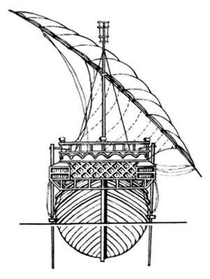 Генуэзский торговый корабль